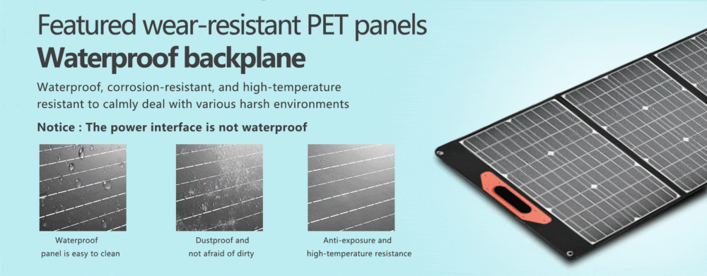 Portable solar panel-100W