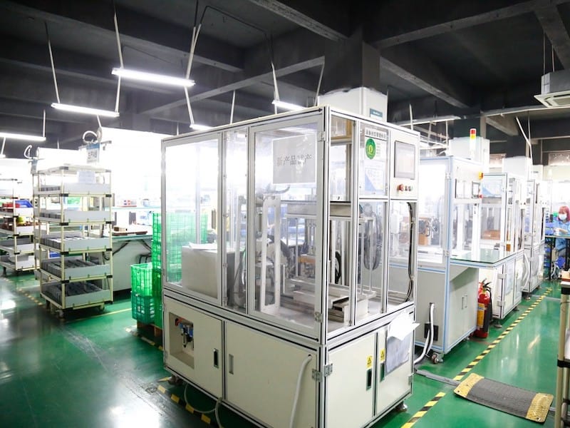 Battery pack production line